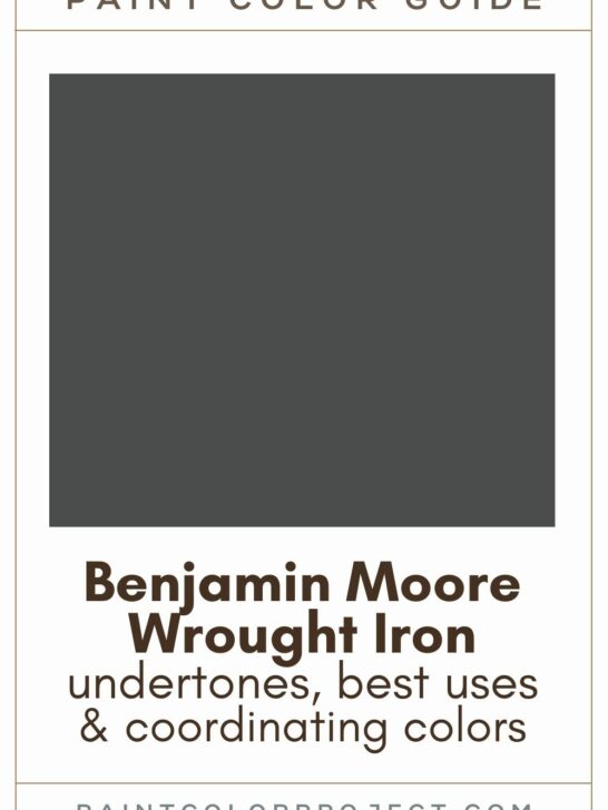 Benjamin Moore Wrought Iron Paint Color Guide