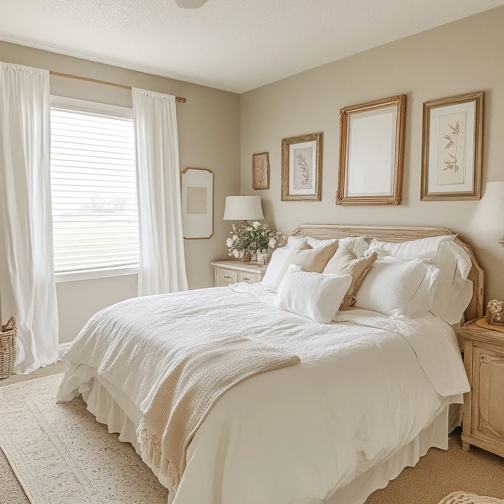 beige bedroom