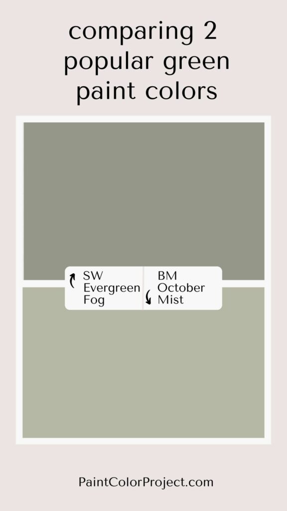 SW Evergreen Fog vs BM October Mist