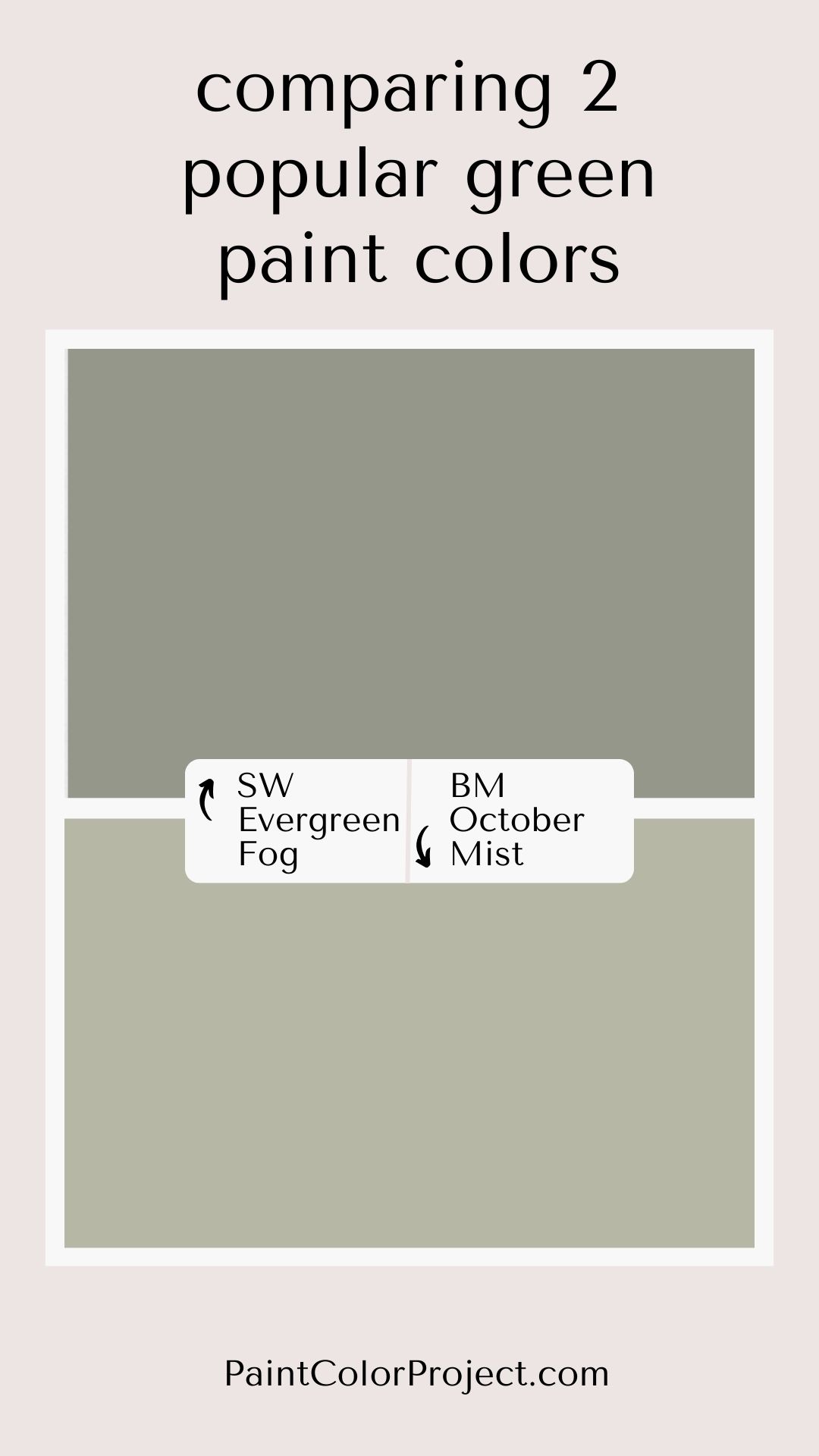 SW Evergreen Fog vs BM October Mist