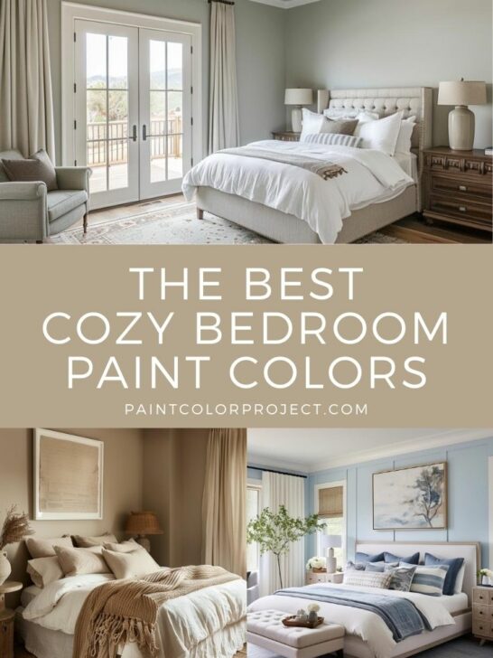 best cozy bedroom paint colors