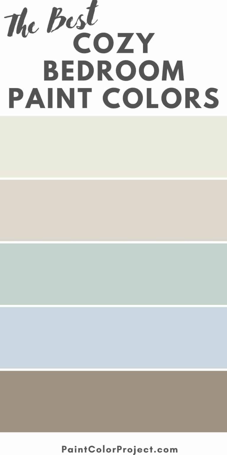 The Best Cozy Bedroom Paint Colors - The Paint Color Project