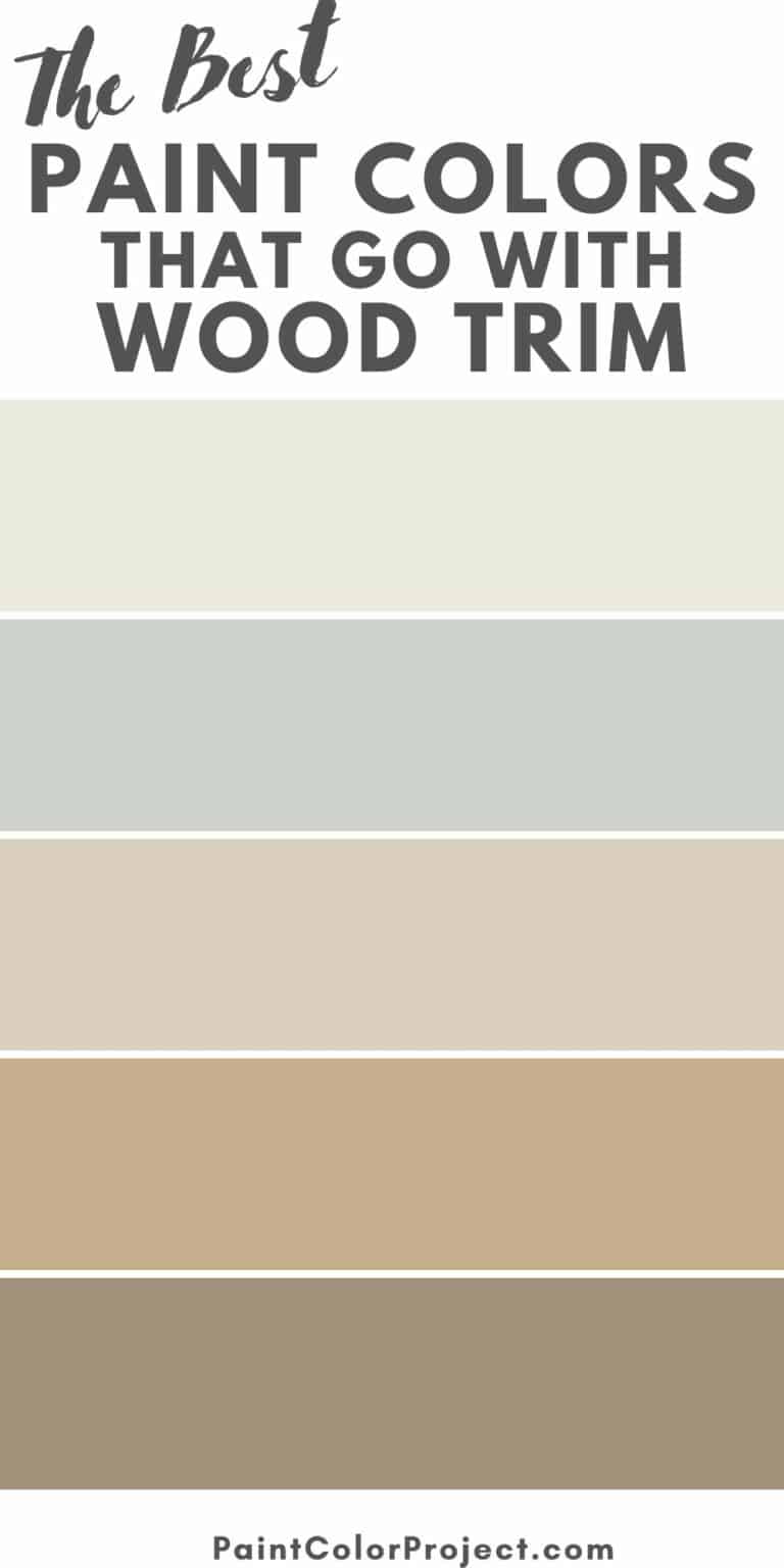 Best Paint Colors to Complement Wood Trim - The Paint Color Project