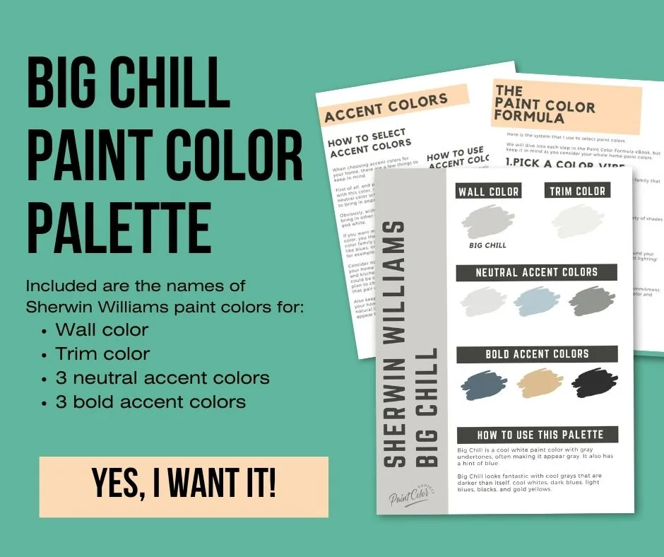 Sherwin Williams Big Chill Color Palette