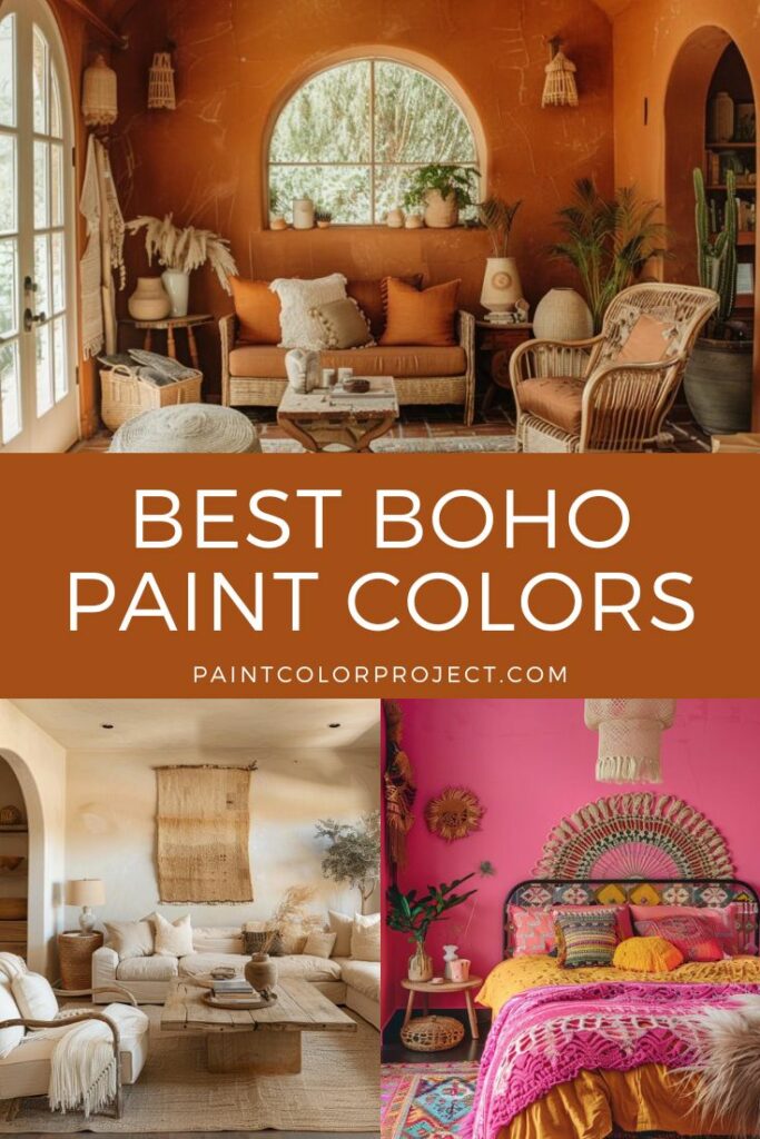 best boho paint colors