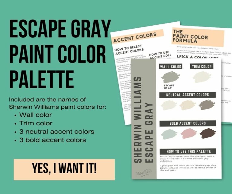 Sherwin Williams Escape Gray A Complete Color Review The Paint Color Project