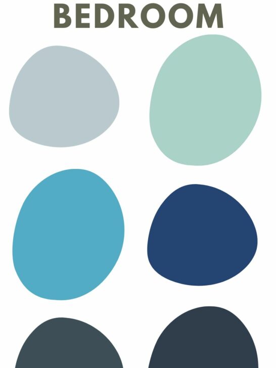 the best blue paint colors for a kid's bedroom