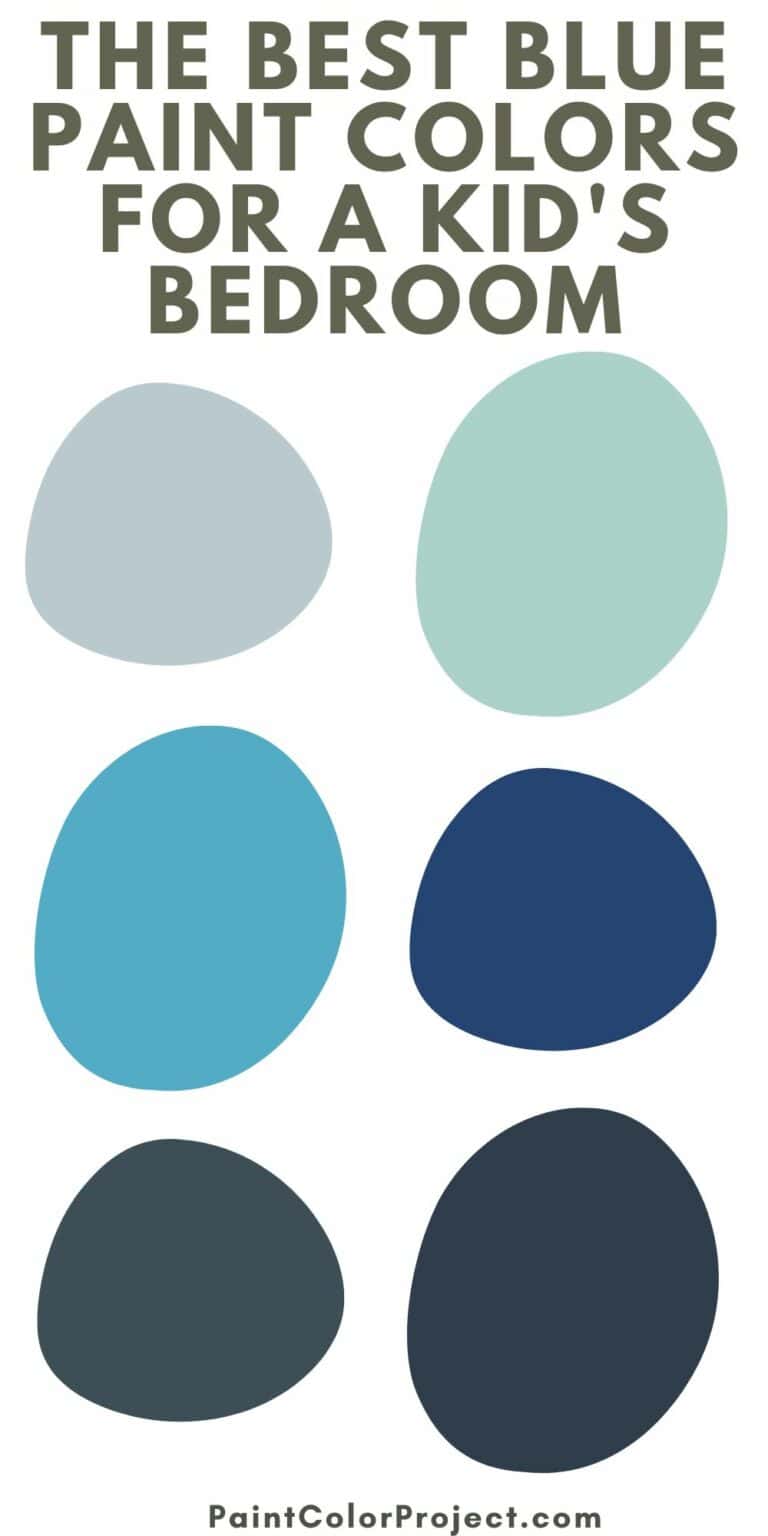 The Best Blue Paint Colors for a Kid’s Bedroom - The Paint Color Project