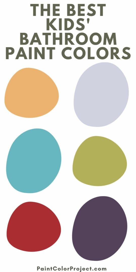 The Best Kids' Bathroom Paint Colors - The Paint Color Project