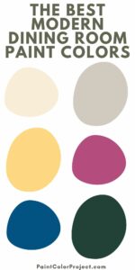 The Best Modern Dining Room Paint Colors - The Paint Color Project