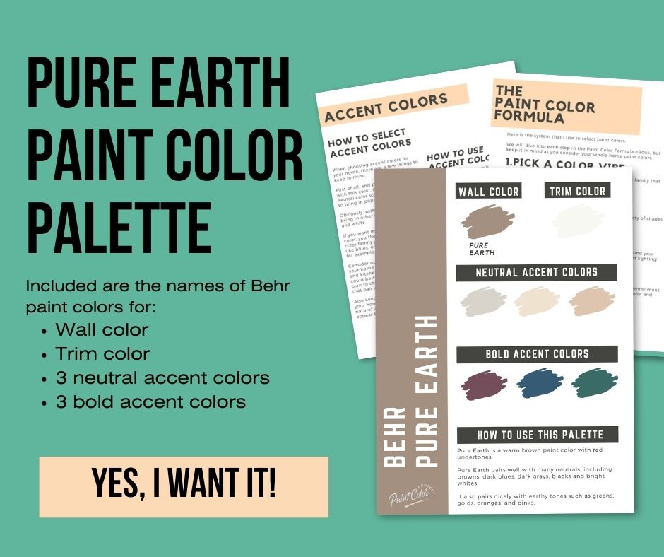 Behr Pure Earth Color Palette