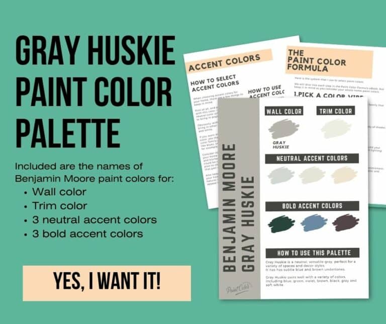 Benjamin Moore Gray Huskie: Complete Color Review - The Paint Color Project