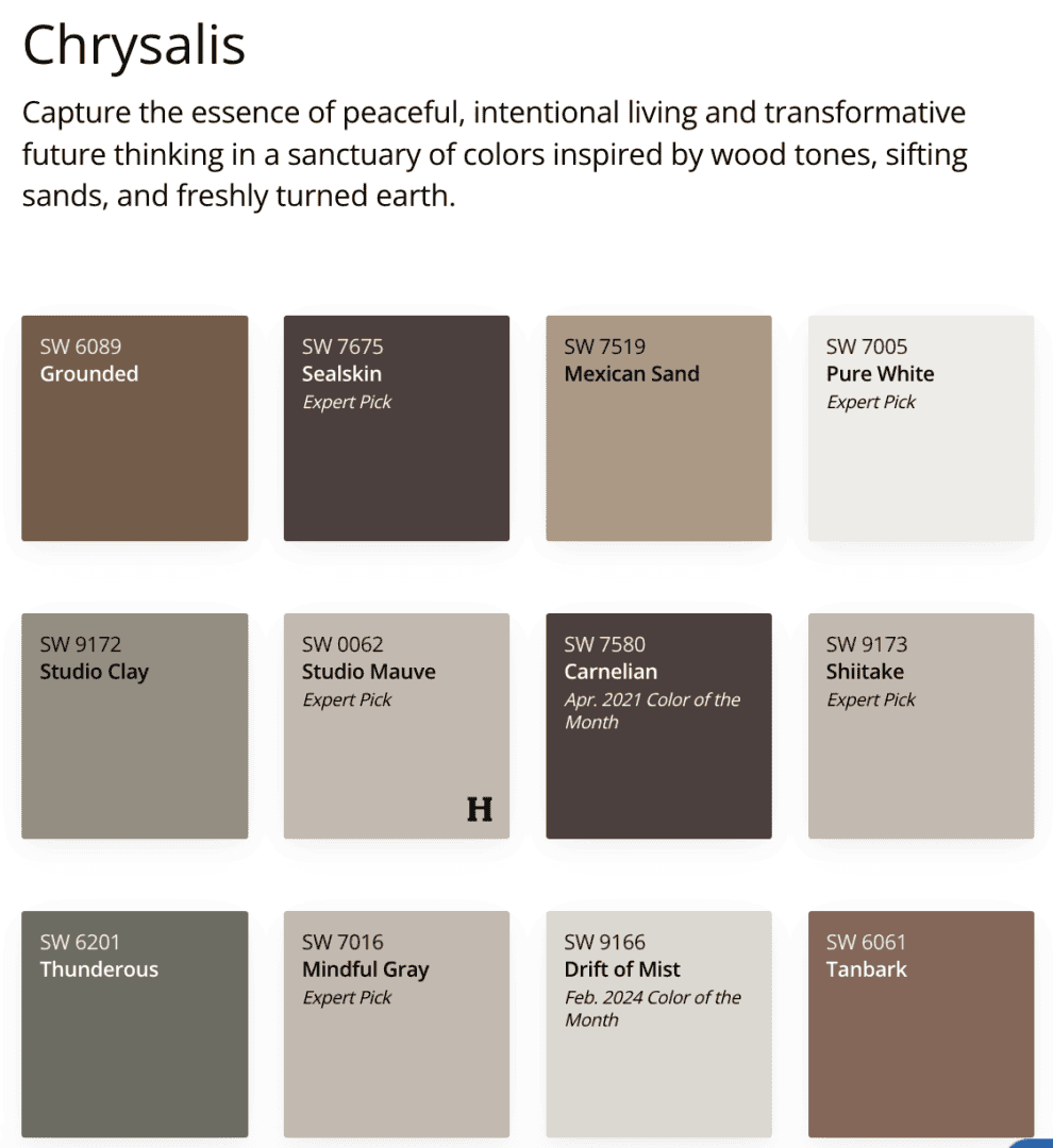 The Top Paint Color Trends For 2025 The Paint Color Project Screenshot 2024 09 09 At 4.29.31 PM 990x1080