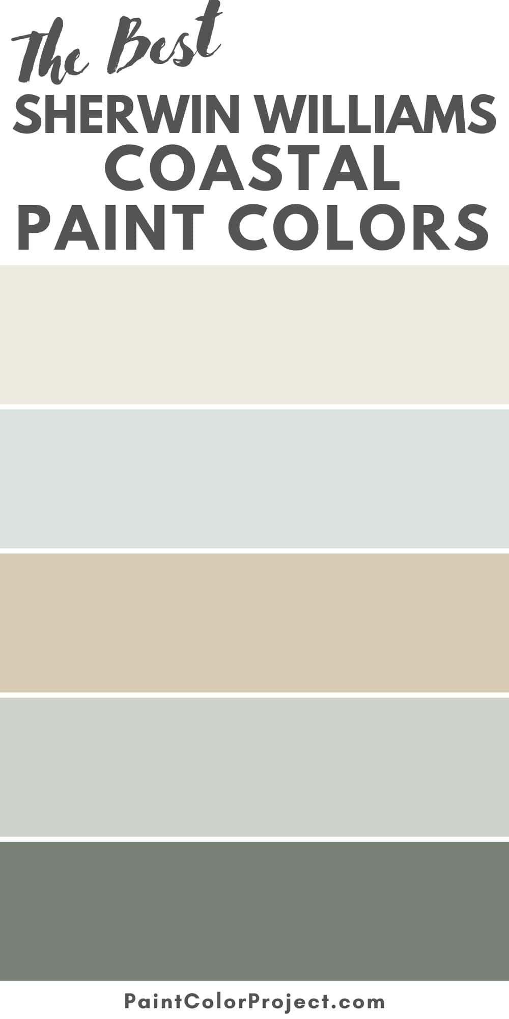 Sherwin Williams Coastal Paint Colors - The Paint Color Project