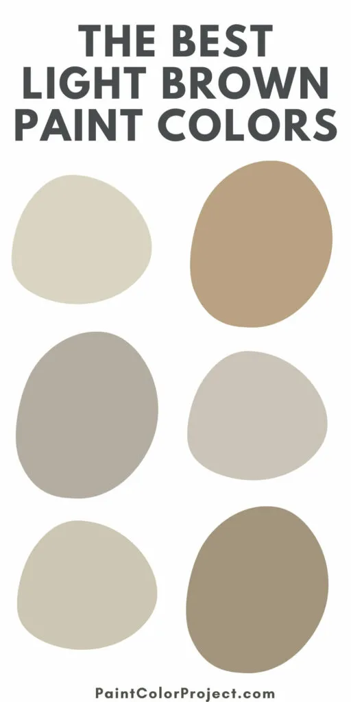 best light brown paint colors