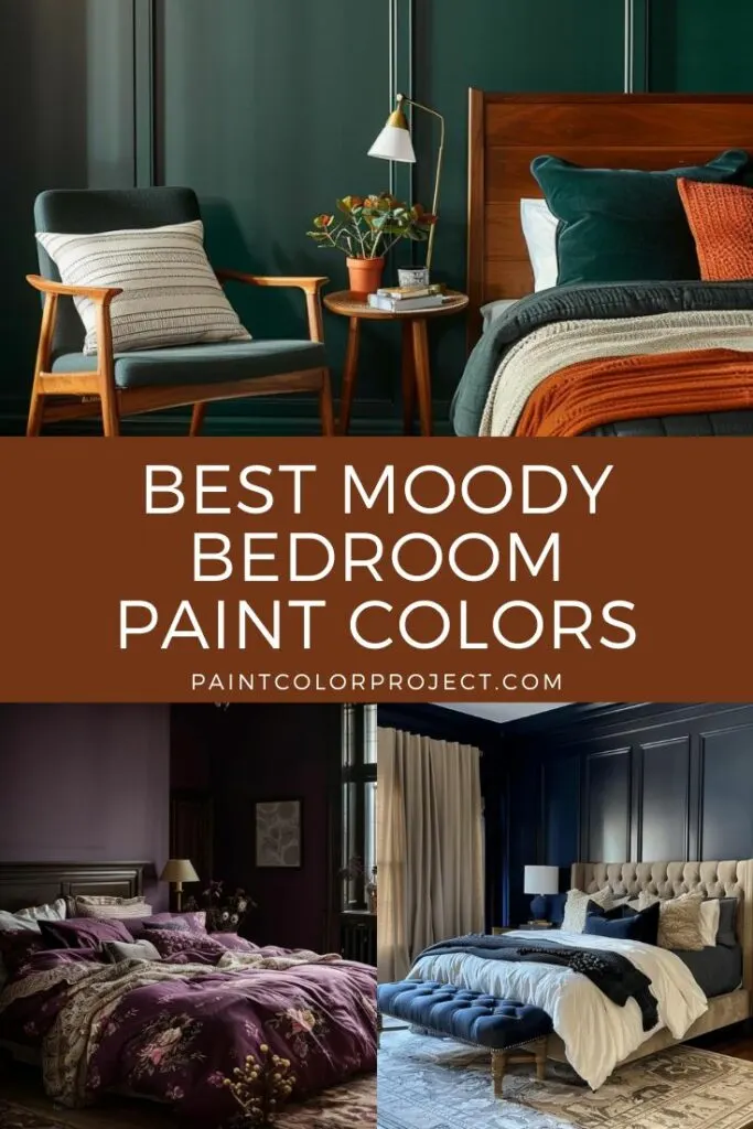 best moody bedroom paint colors