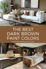 The Best Dark Brown Paint Colors - The Paint Color Project