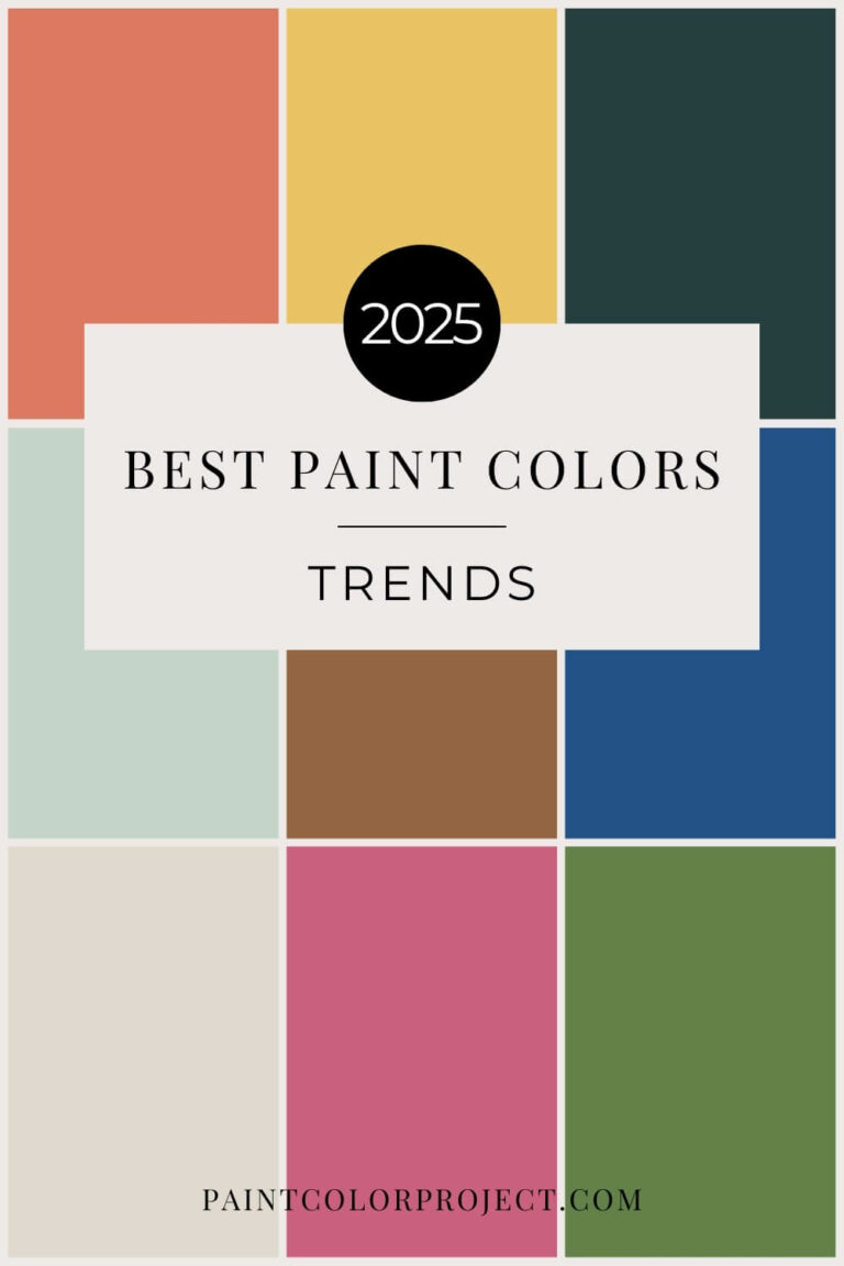 The Top Paint Color Trends for 2025 The Paint Color Project