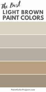 best light brown paint colors