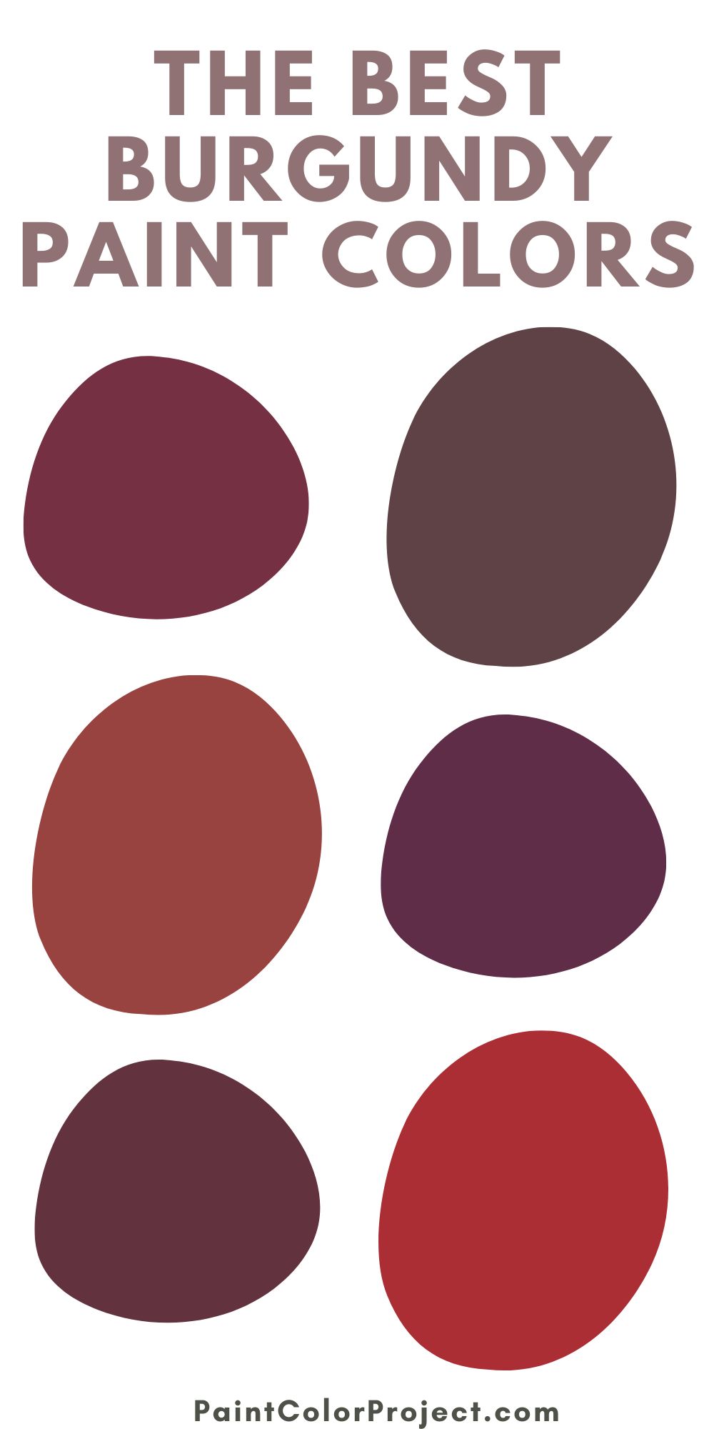 best burgundy wall paint colors