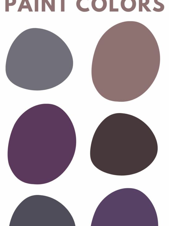 best dark purple wall paint colors