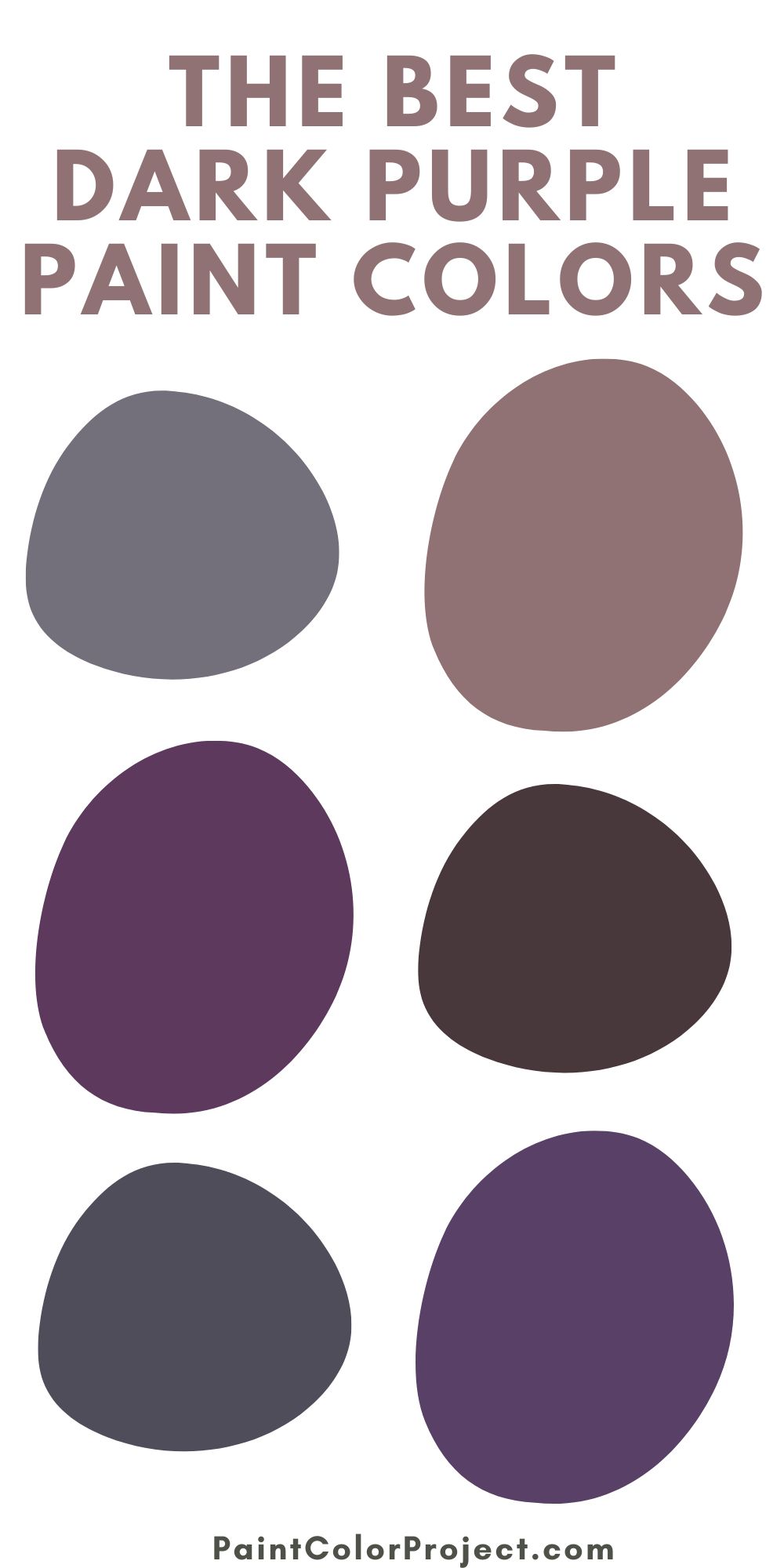 best dark purple wall paint colors