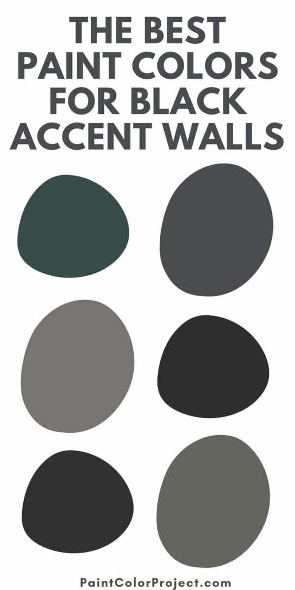 The Best Paint Colors for Black Accent Walls The Paint Color Project