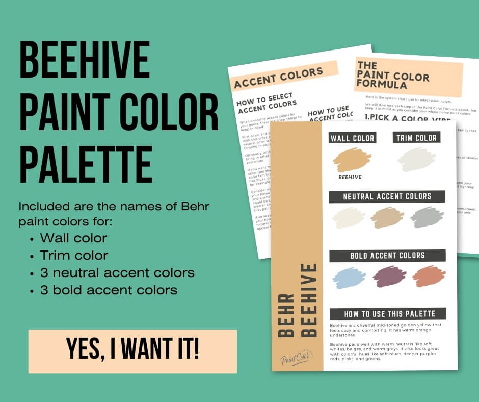 Behr Beehive Color Palette