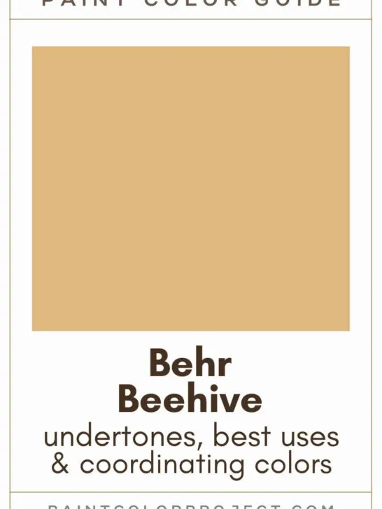 Behr Beehive Paint Color Guide