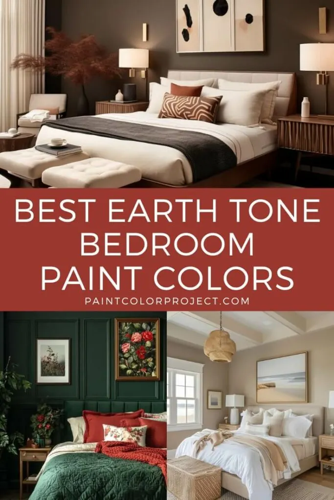 best Earth tone bedroom paint colors