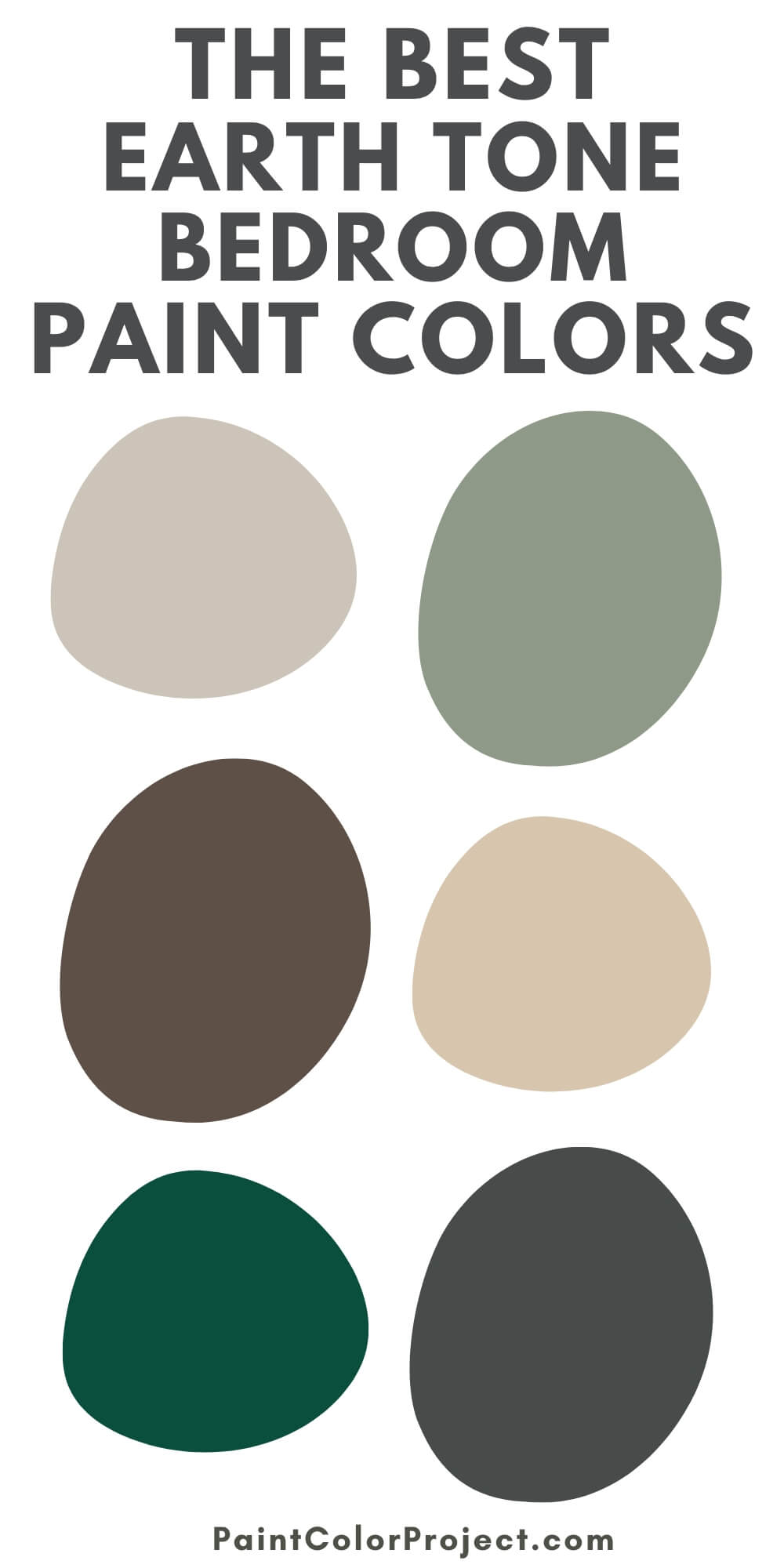 best Earth tone bedroom paint colors