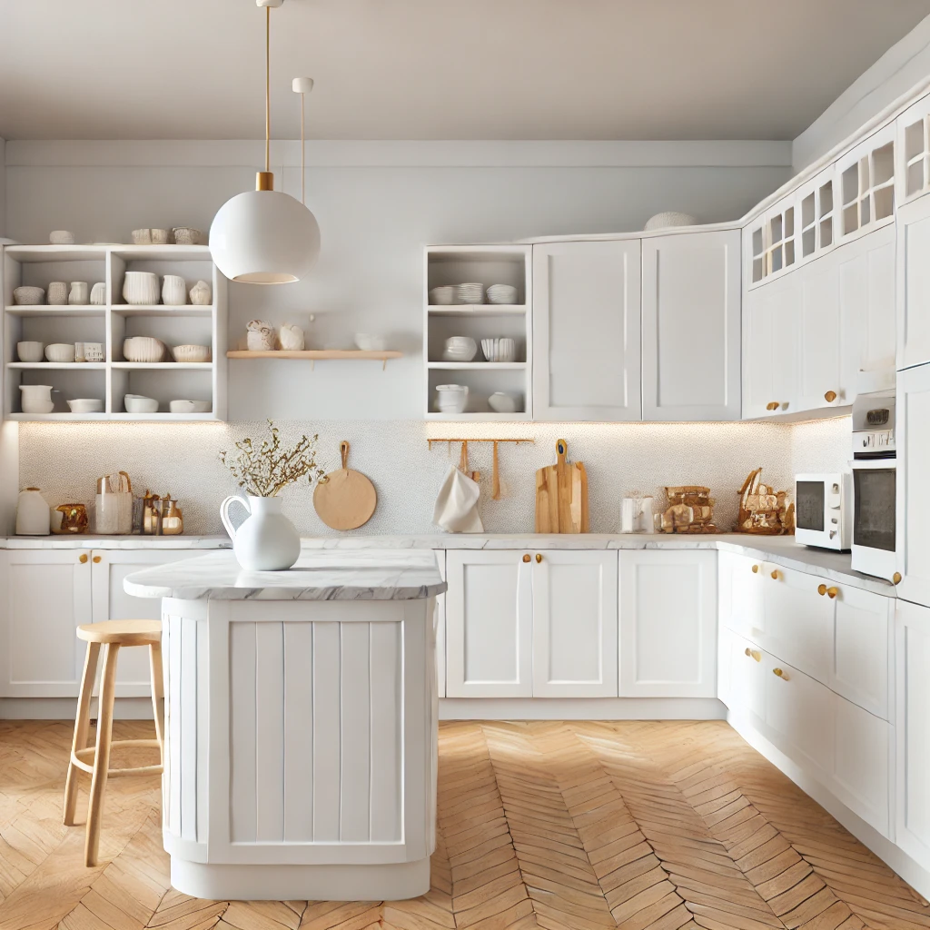 white kitchen