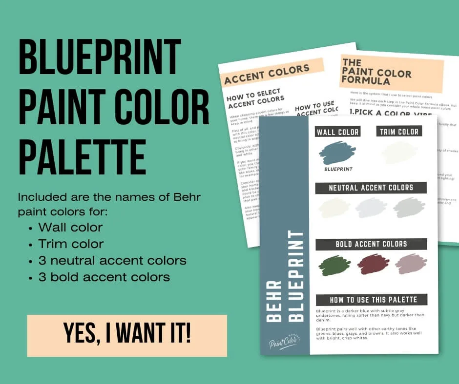 Behr Blueprint Color Palette