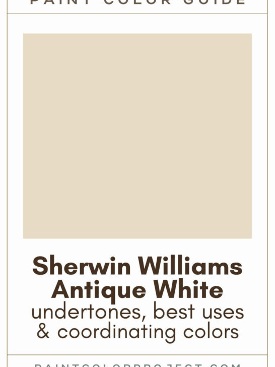 Sherwin Williams Antique White Paint Color Guide