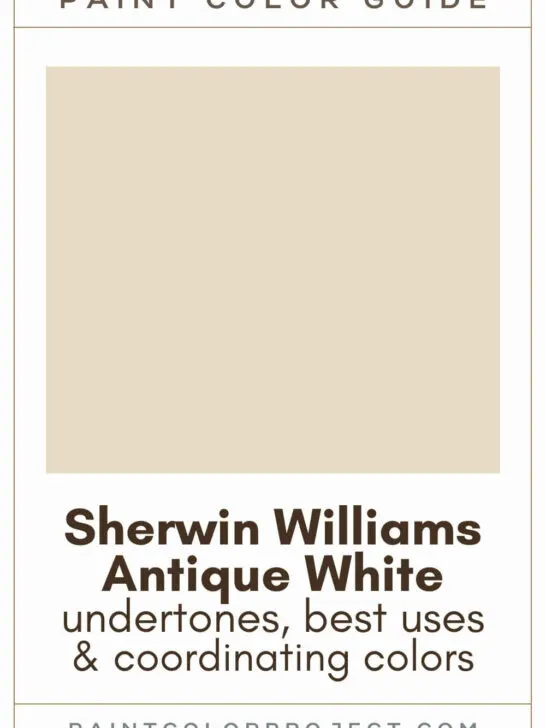 Sherwin Williams Antique White Paint Color Guide