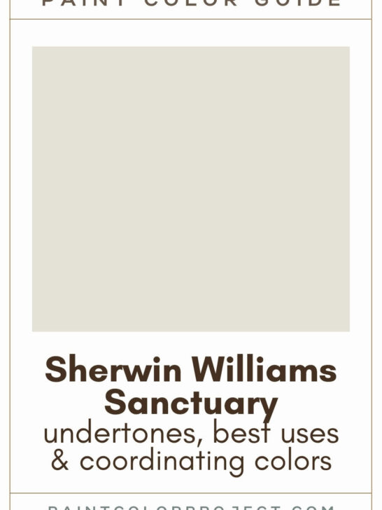 Sherwin Williams Sanctuary Paint Color Guide