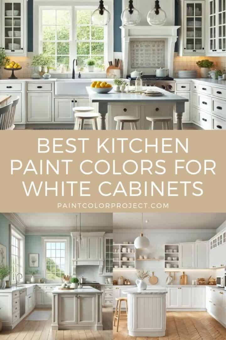 Best Kitchen Paint Colors to Pair with White Cabinets - The Paint Color ...