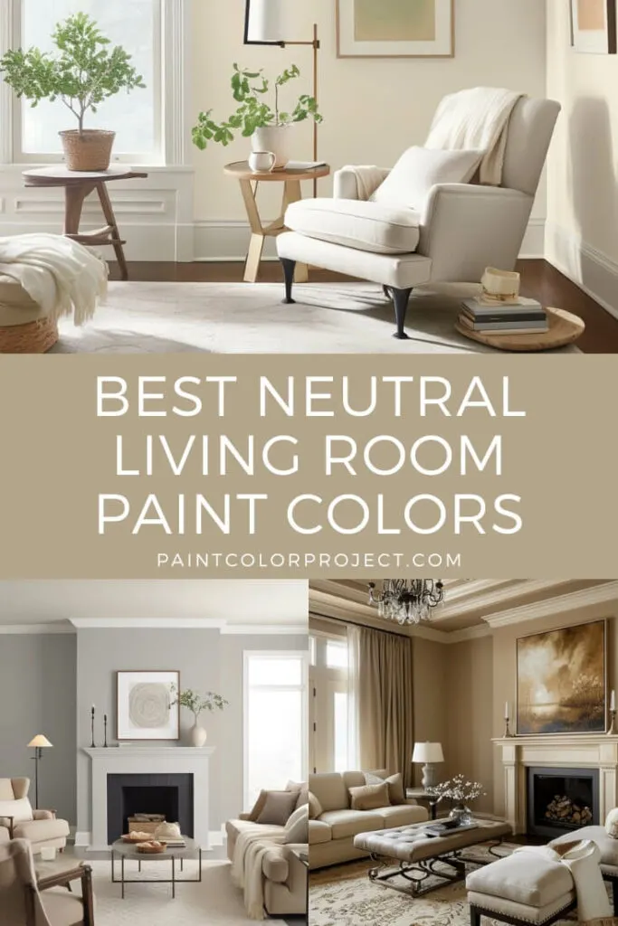 best neutral living room paint colors