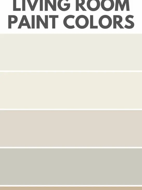 best neutral living room paint colors