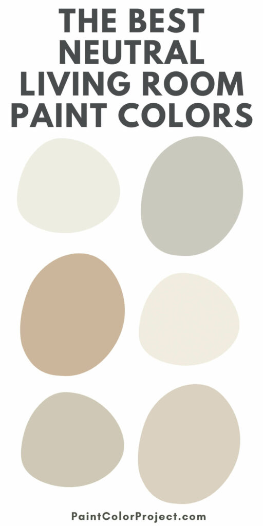 best neutral living room paint colors