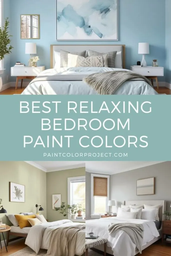 best relaxing bedroom paint colors