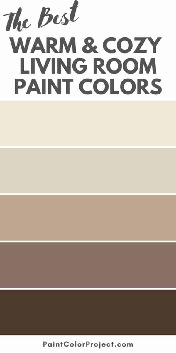 Best Warm and Cozy Living Room Paint Colors - The Paint Color Project