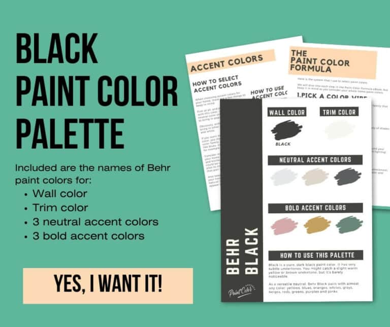Behr Black: A Complete Color Review - The Paint Color Project