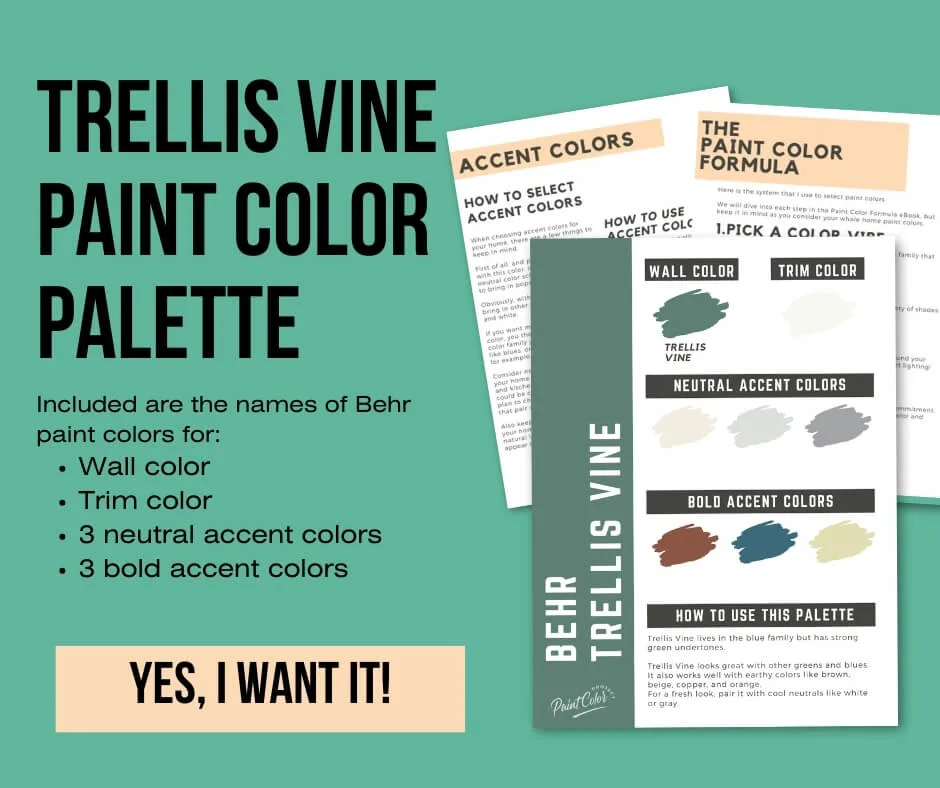 Behr Trellis Vine Color Palette