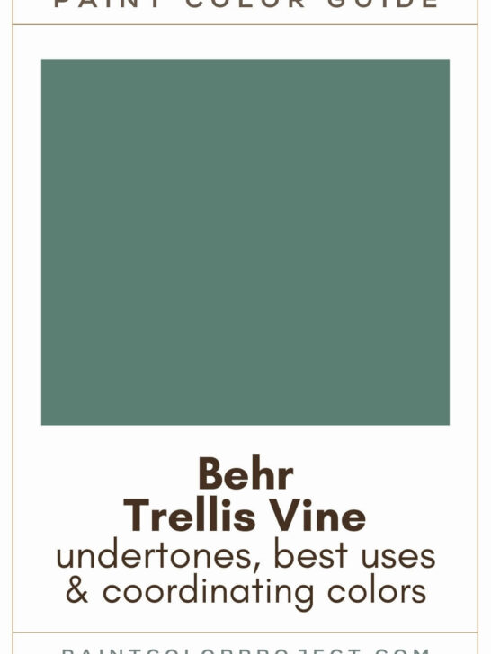 Behr Trellis Vine Paint Color Guide