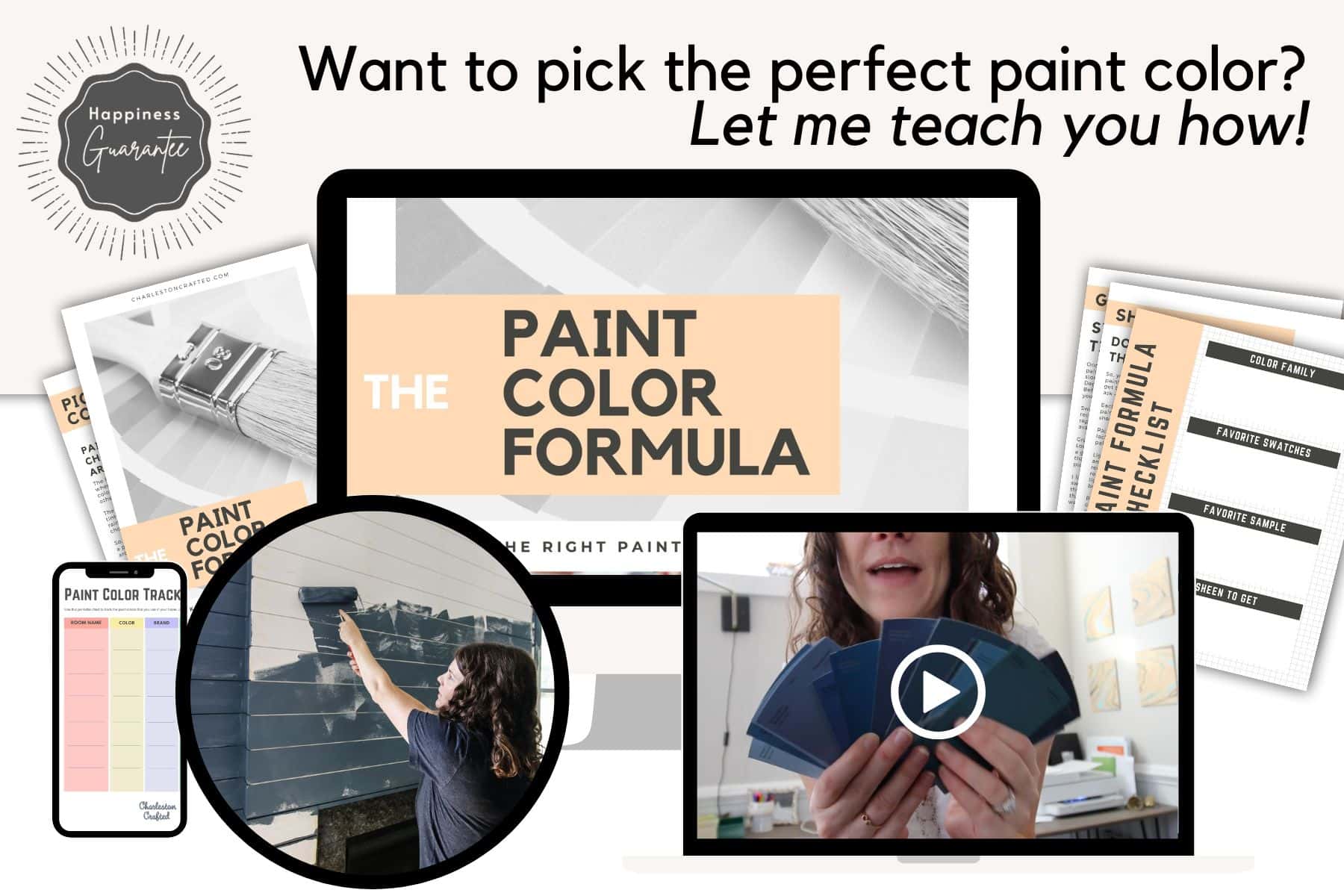 Paint Color Formula premium email series Mockups