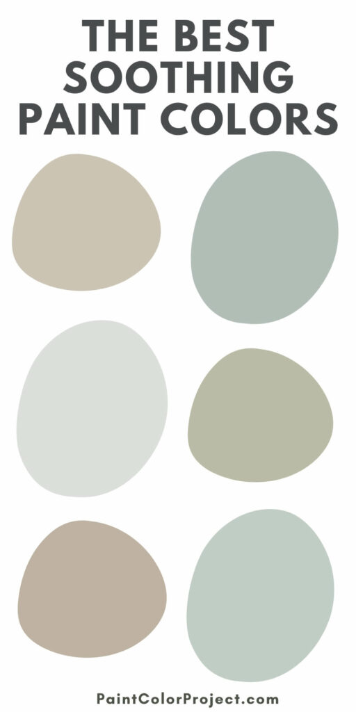 best soothing paint colors