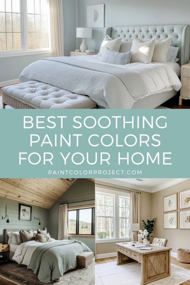 10 Best Paint Colors To Brighten A Room The Paint Color Project Best Soothing Paint Colors2 720x1080