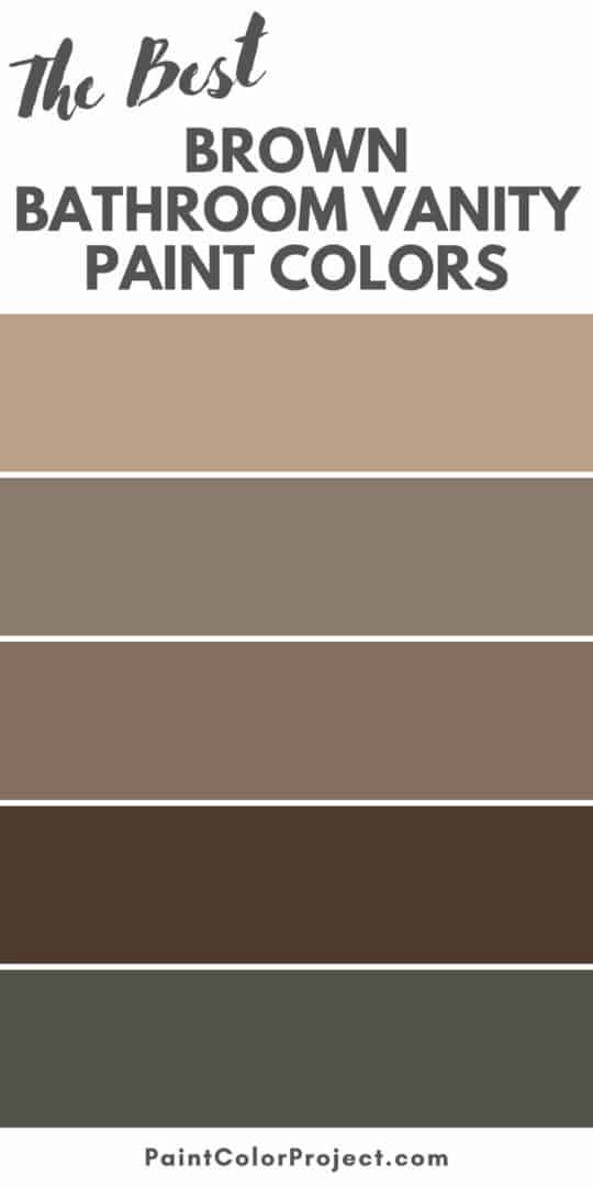 The Best Light Brown Paint Colors The Paint Color Project Best Brown Bathroom Vanity Paint Colors 540x1080