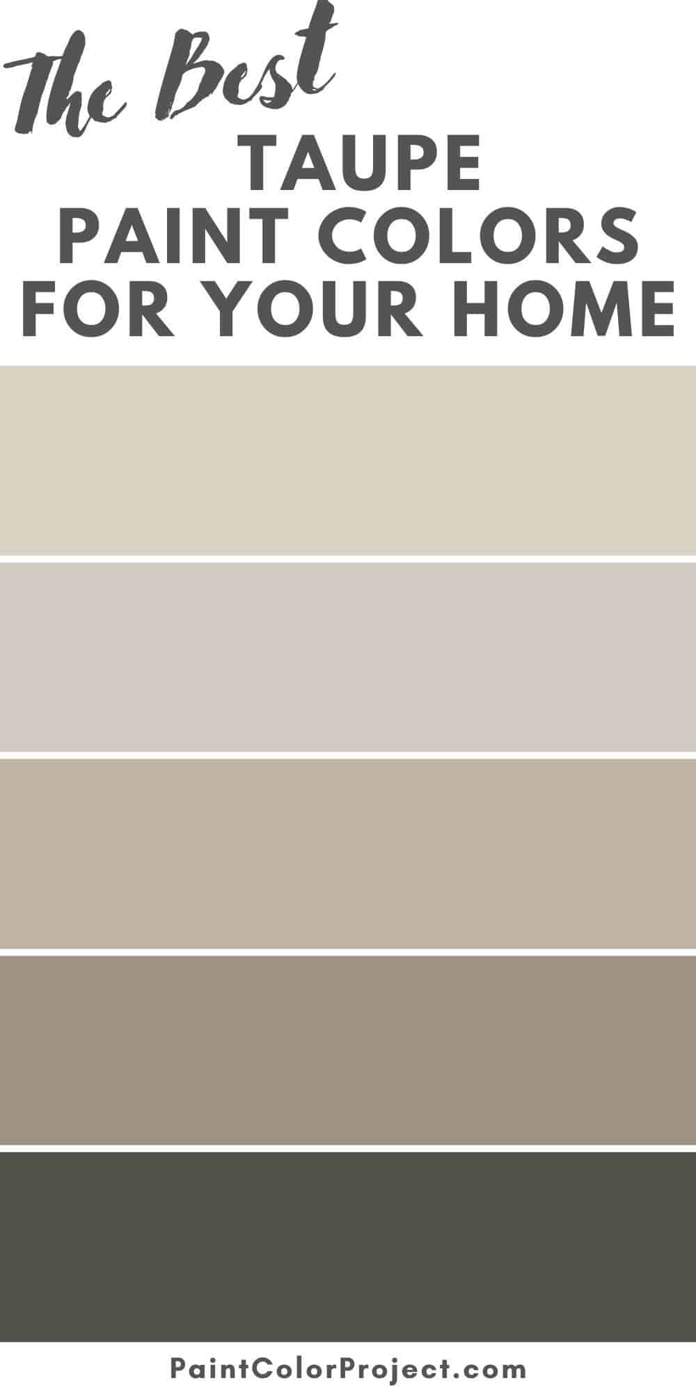 best taupe paint colors